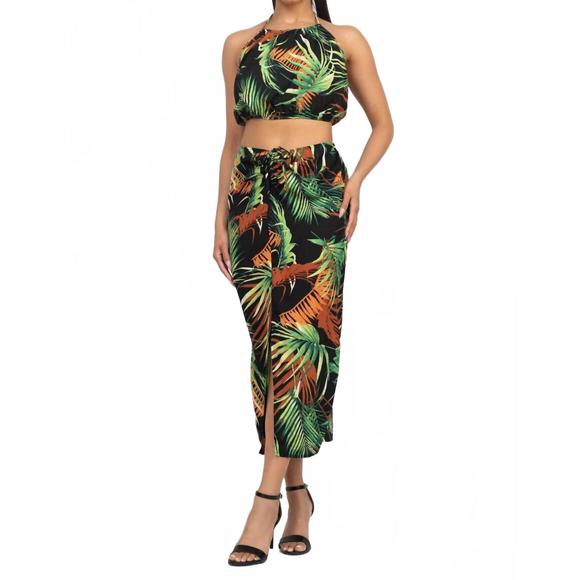 NEW IRIS summer fun set in black